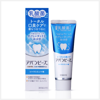 薬用歯みがき アバンビーズ トータル口臭ケアの商品画像